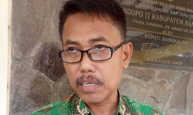 Ahmat Hafid saat diwawancarai