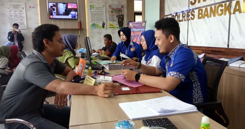 Pelayanan SKCK di Kantor SKCK Polres Bangkalan