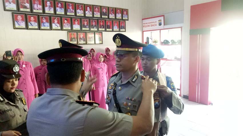 Suasana Sertijab Kasatreskrim Polres Bangkalan