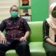 Kepala Dinas Kesehatan Bangkalan, Sudiyo bersama Kabid pengadaan barang Dinkes Bangkalan, Yuyun