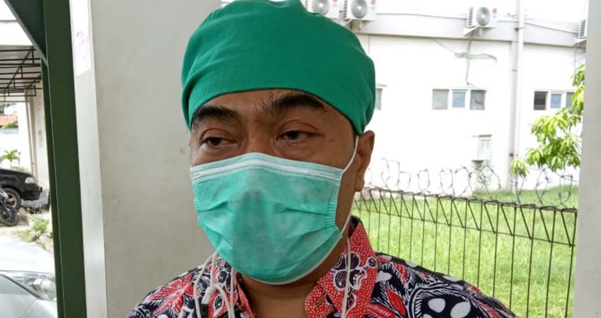 Dokter Catur Budi Keswardiono saat diwawancarai